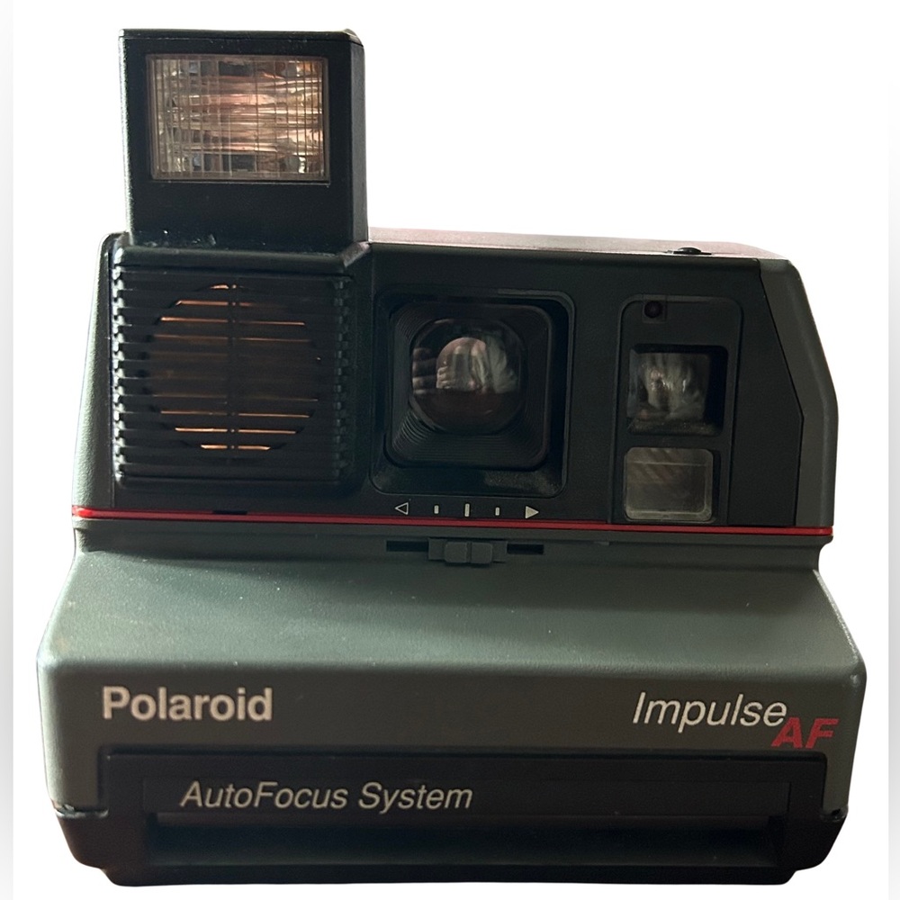 Polaraid Implulse AF camera. Gray/ black.